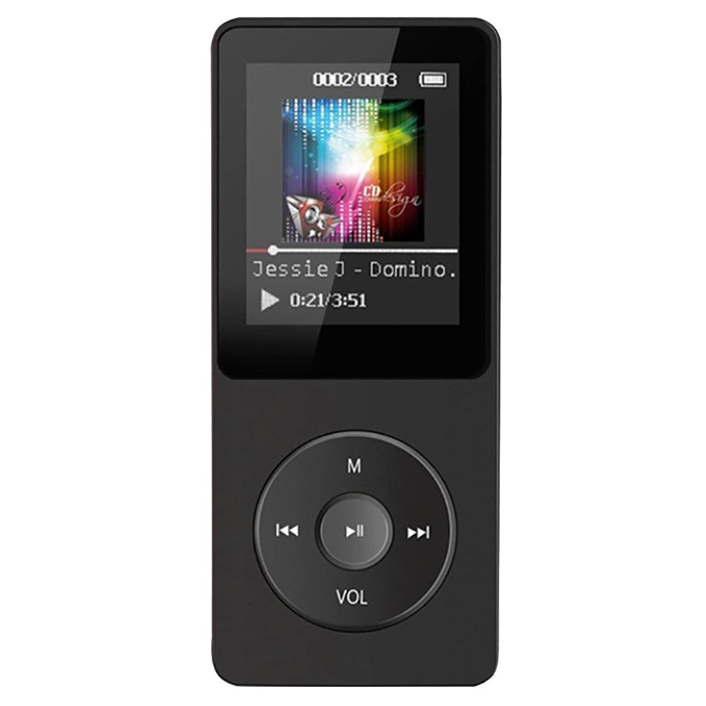 T1 1,8 Zoll tragbarer MP4-Musikplayer mit Bluetooth, E-Book & Radio (inkl. 64 GB TF-Karte)
