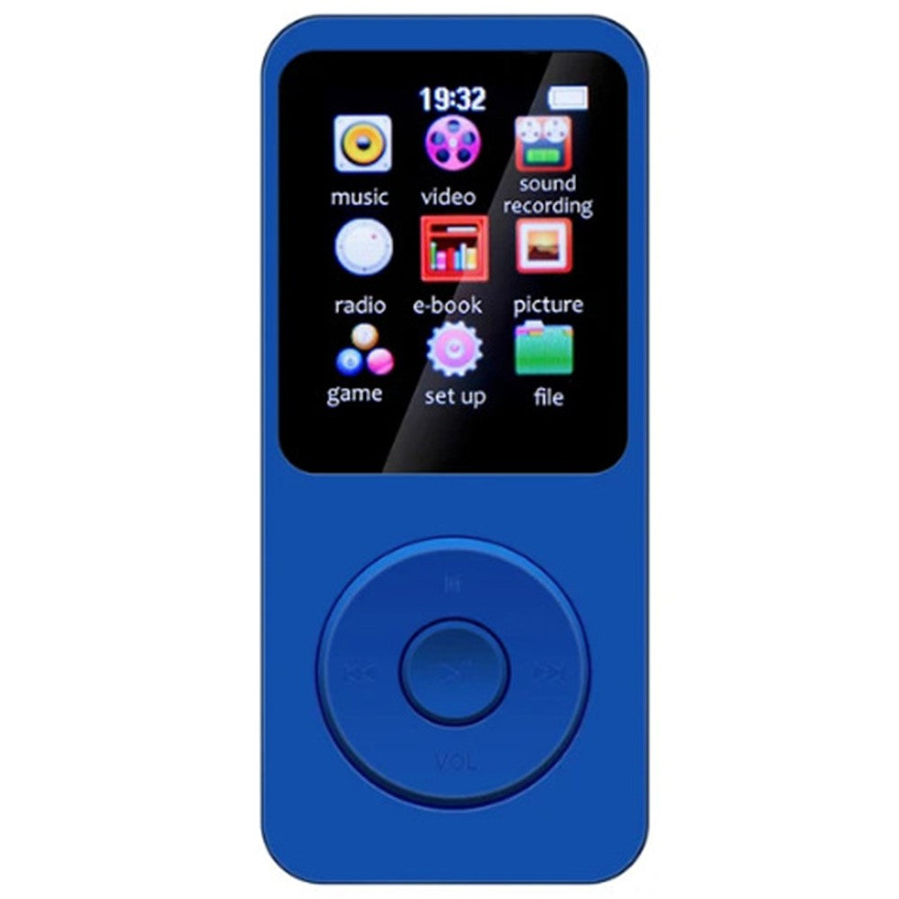 T1 1,8 Zoll tragbarer MP4-Musikplayer mit Bluetooth, E-Book & Radio (inkl. 64 GB TF-Karte)