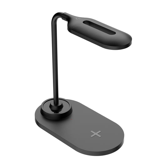 Desk Lamp with 15W Fast Charging Wireless Charger Eye-Care LED Night Light for Office Study