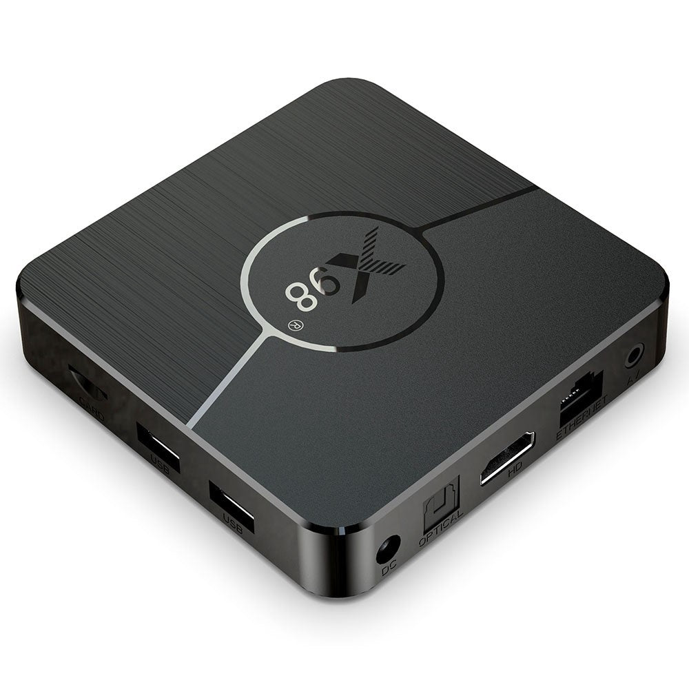 X98 Plus 2GB+16GB Android 11 Amlogic S905W2 Smart TV Box 4K 60fps 2.4G/5G Dual Band WiFi 100M Ethernet Media Player