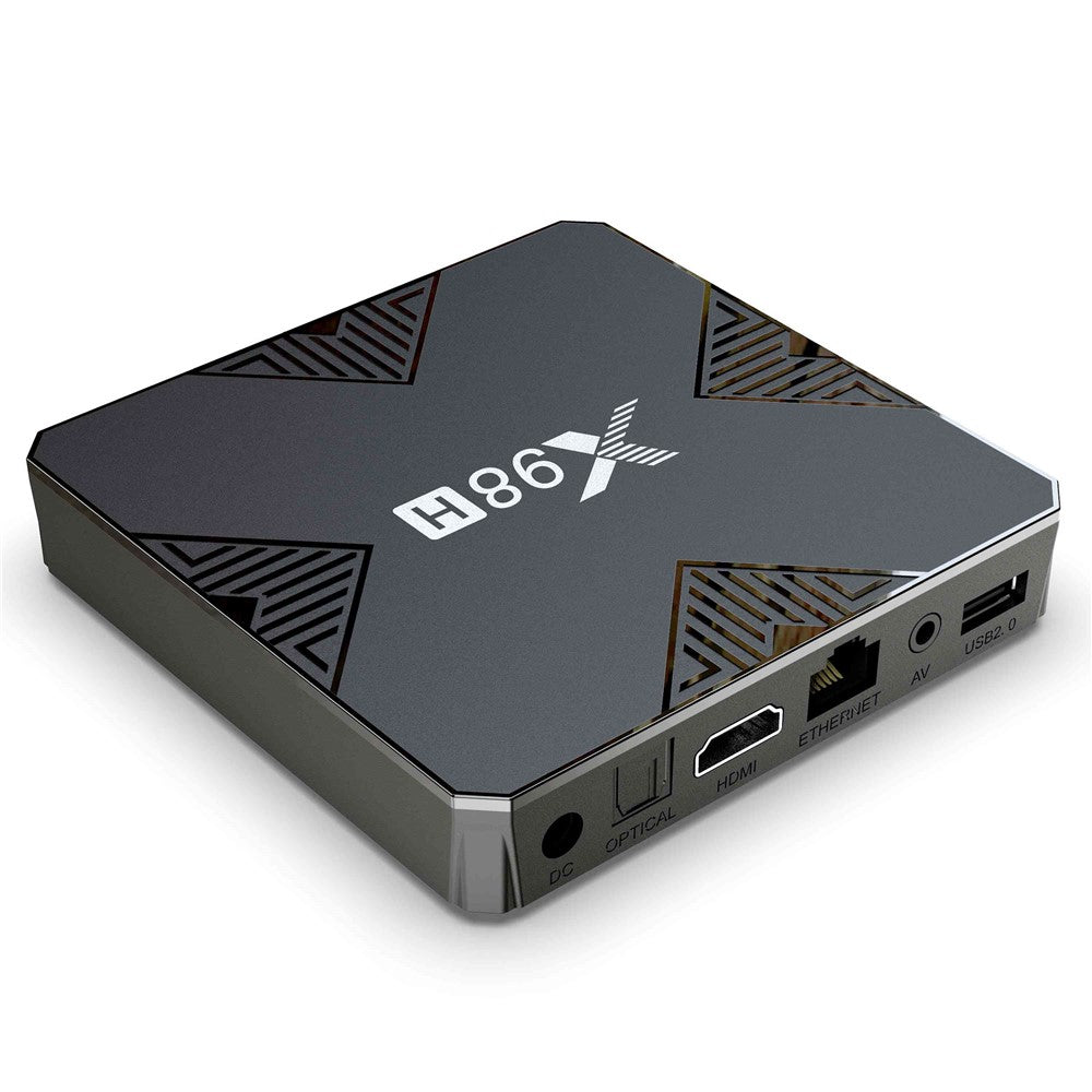 X98H Android 12.0 Smart TV Box Allwinner H618 Dual-Band Wifi6 2.4G / 5G WIFI HD 4K Media Player (2G+16G)