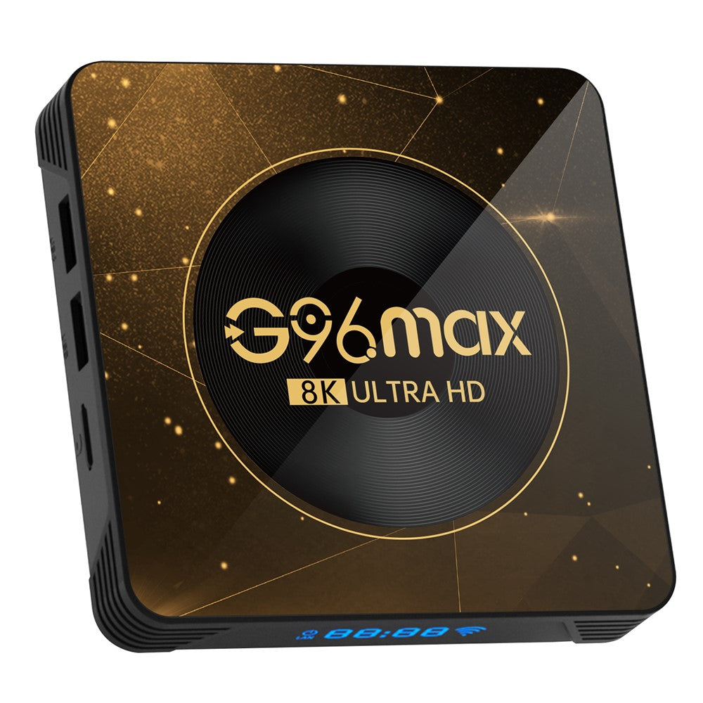 G96max Android 13.0 4+32GB 8K Ultra HD Smart TV Box WiFi 6 Bluetooth-compatible Remote Control TV Box (CE Certified)