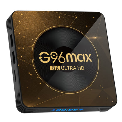 G96max Android 13.0 4+32GB 8K Ultra HD Smart TV Box WiFi 6 Bluetooth-compatible Remote Control TV Box (CE Certified)