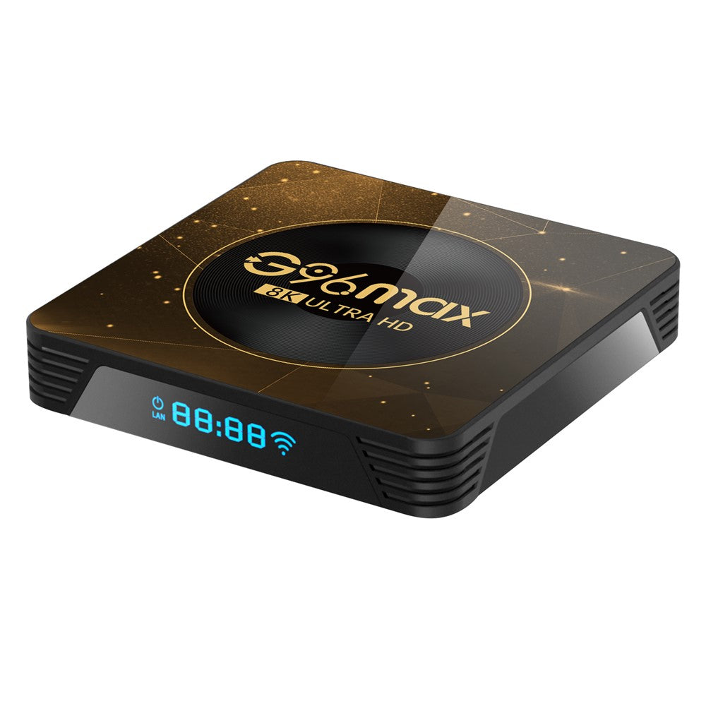 G96max Android 13.0 4+32GB 8K Ultra HD Smart TV Box WiFi 6 Bluetooth-compatible Remote Control TV Box (CE Certified)