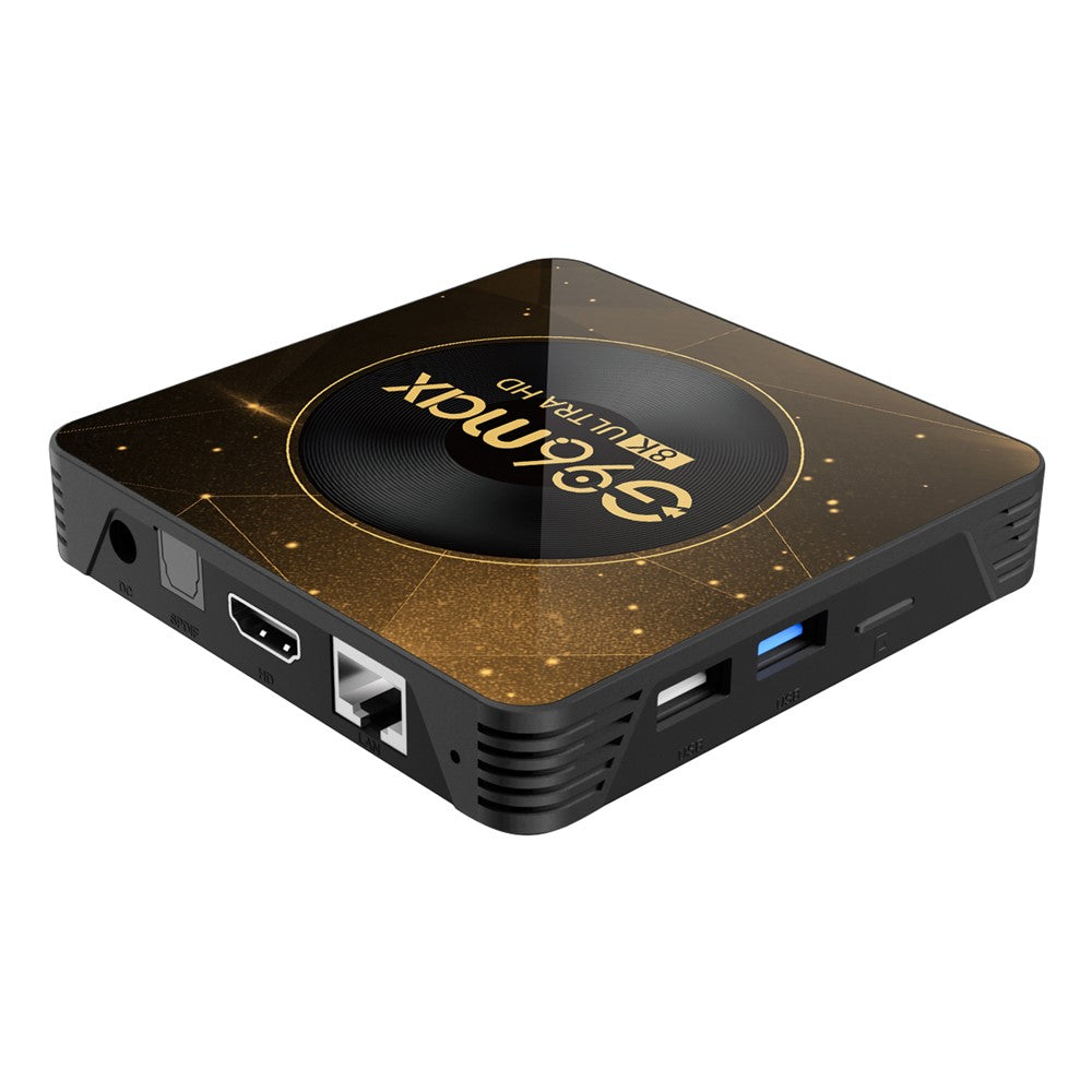 G96max Android 13.0 4+32GB 8K Ultra HD Smart TV Box WiFi 6 Bluetooth-compatible Remote Control TV Box (CE Certified)