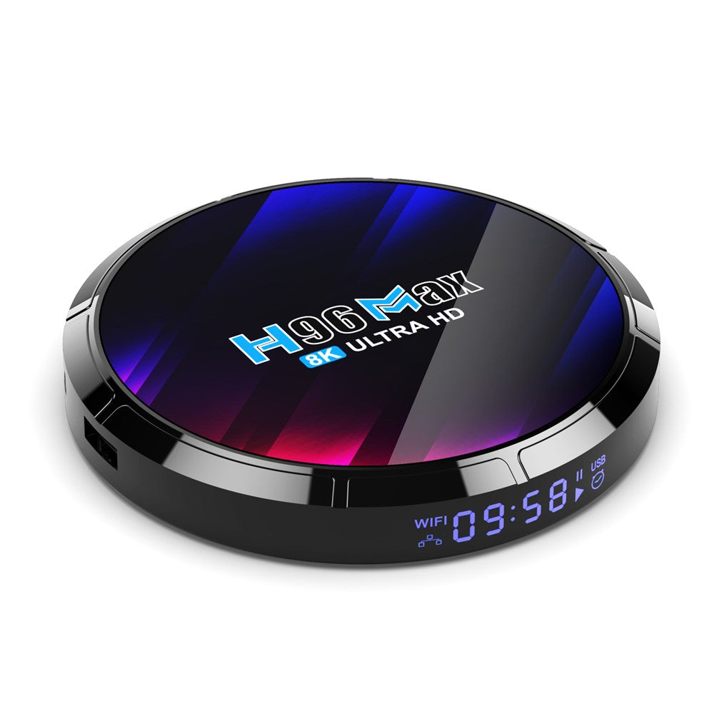 H96 Max Network Set-Top Box 4GB RAM 32GB ROM Android 13.0 RK3528 WiFi6 Ultra HD TV Box