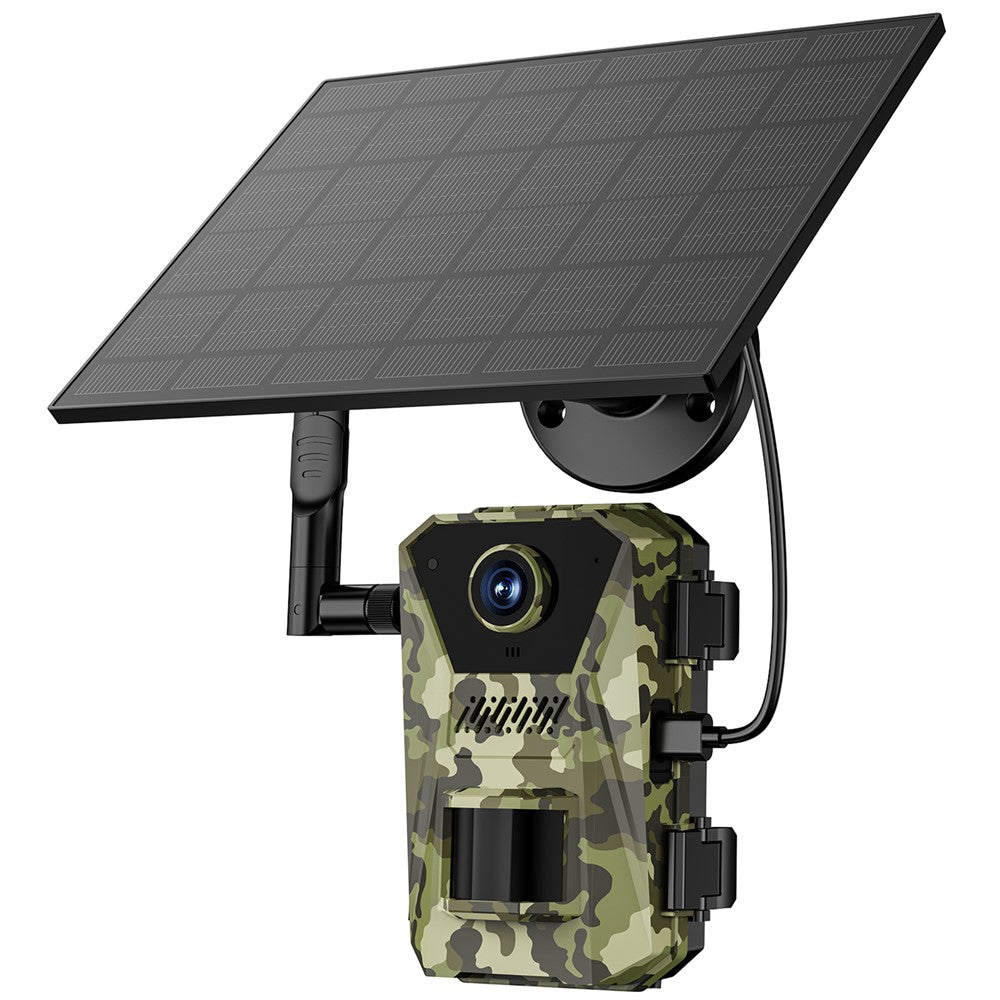 F8 Solar 4G Wildkamera: Wasserdicht, Nachtsicht, HD Outdoor Jagdkamera