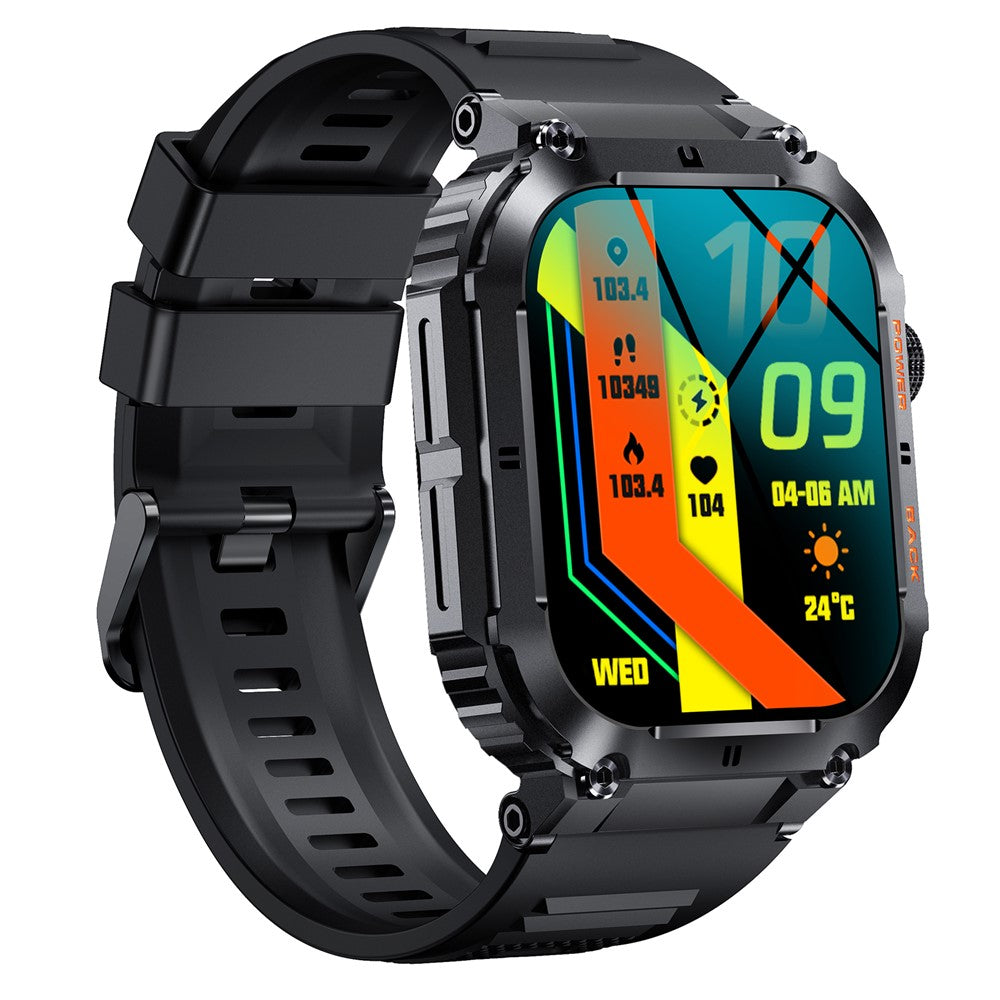K57 Pro Smartwatch 1,96 Zoll mit Bluetooth-Anruffunktion und Gesundheitsüberwachung