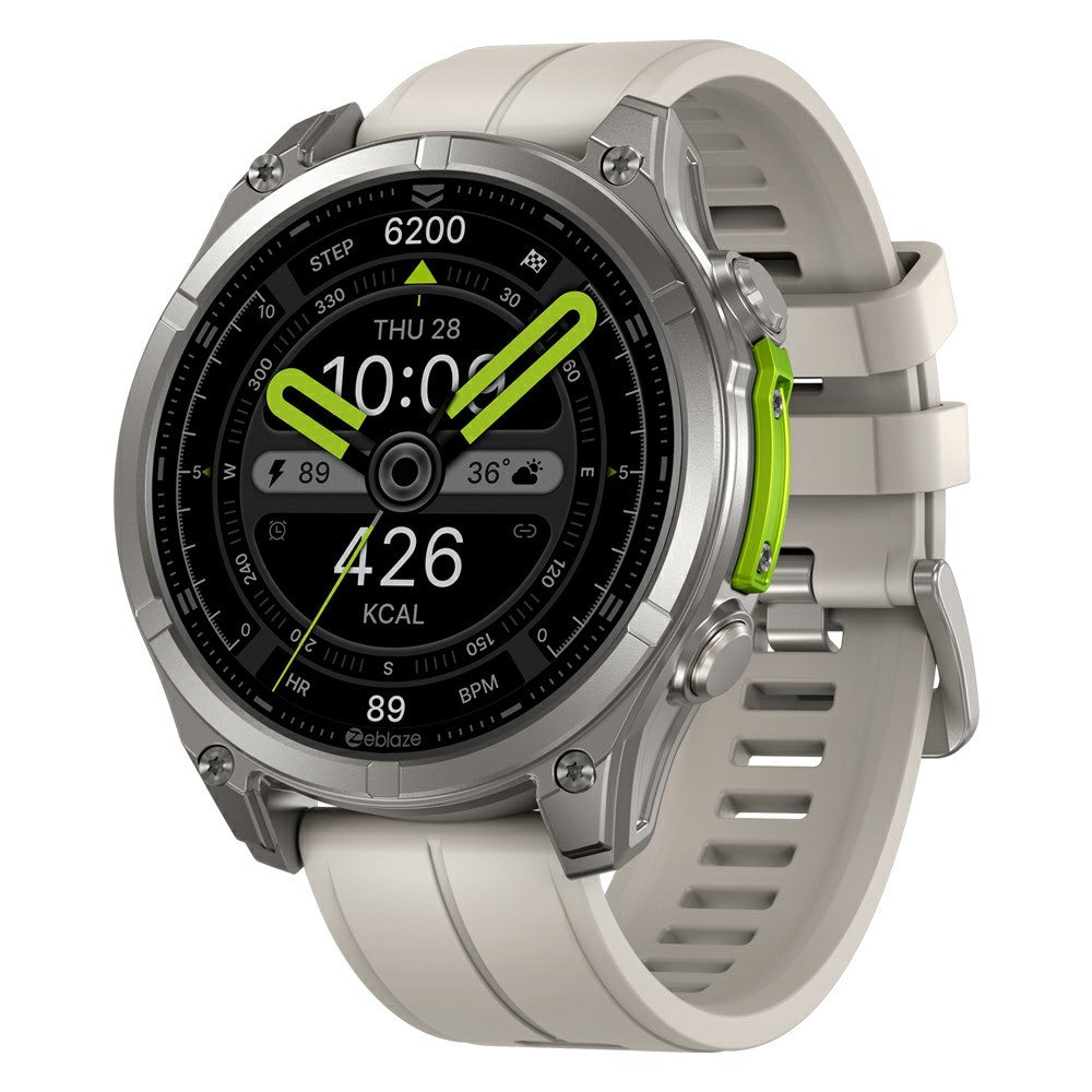 ZEBLAZE Vibe 8 Smartwatch: 1,43" AMOLED, Anruffunktion, Outdoor & Taschenlampe