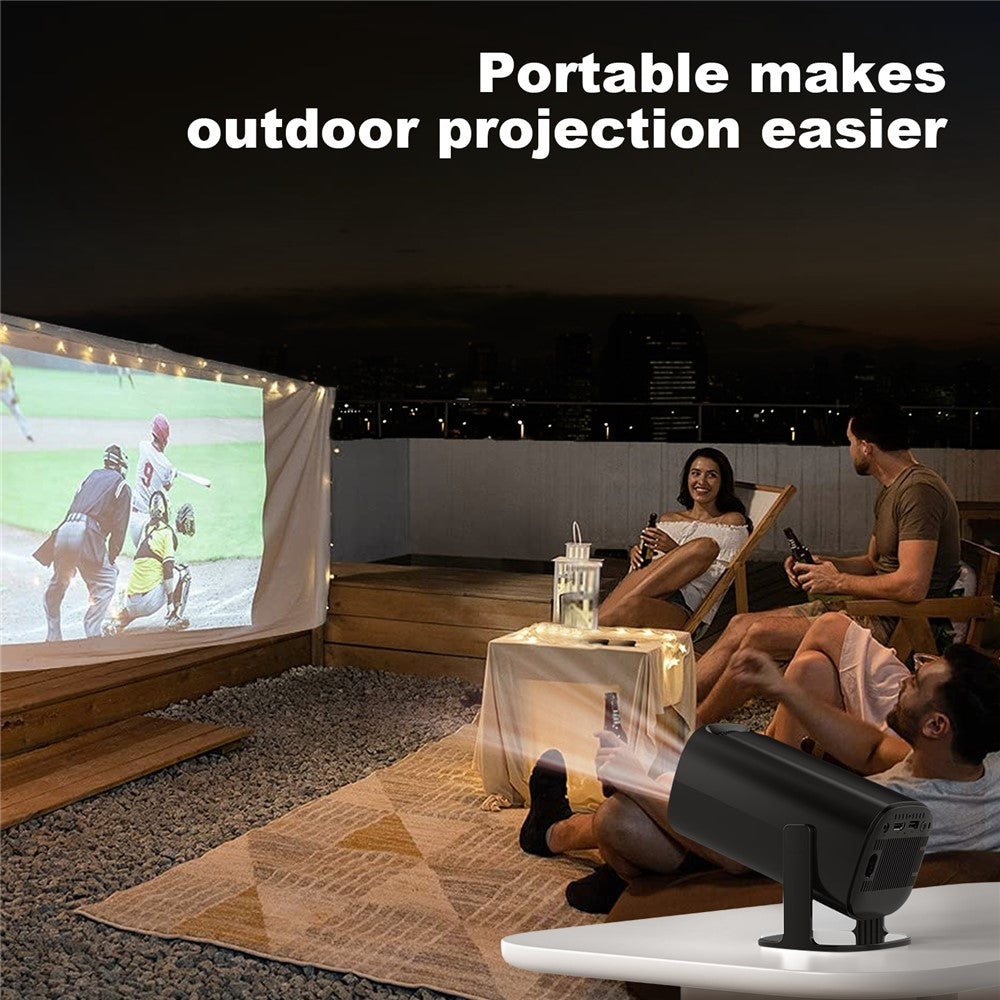 P30 Mini Projector Android 11 WiFi 6 4K 1080P Bluetooth-Compatible 5.0 Home Cinema Projector