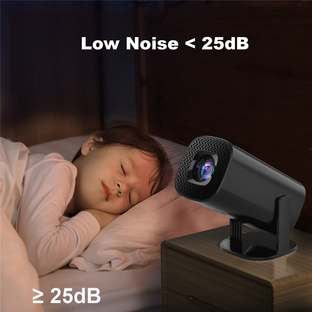 P30 Mini Projector Android 11 WiFi 6 4K 1080P Bluetooth-Compatible 5.0 Home Cinema Projector