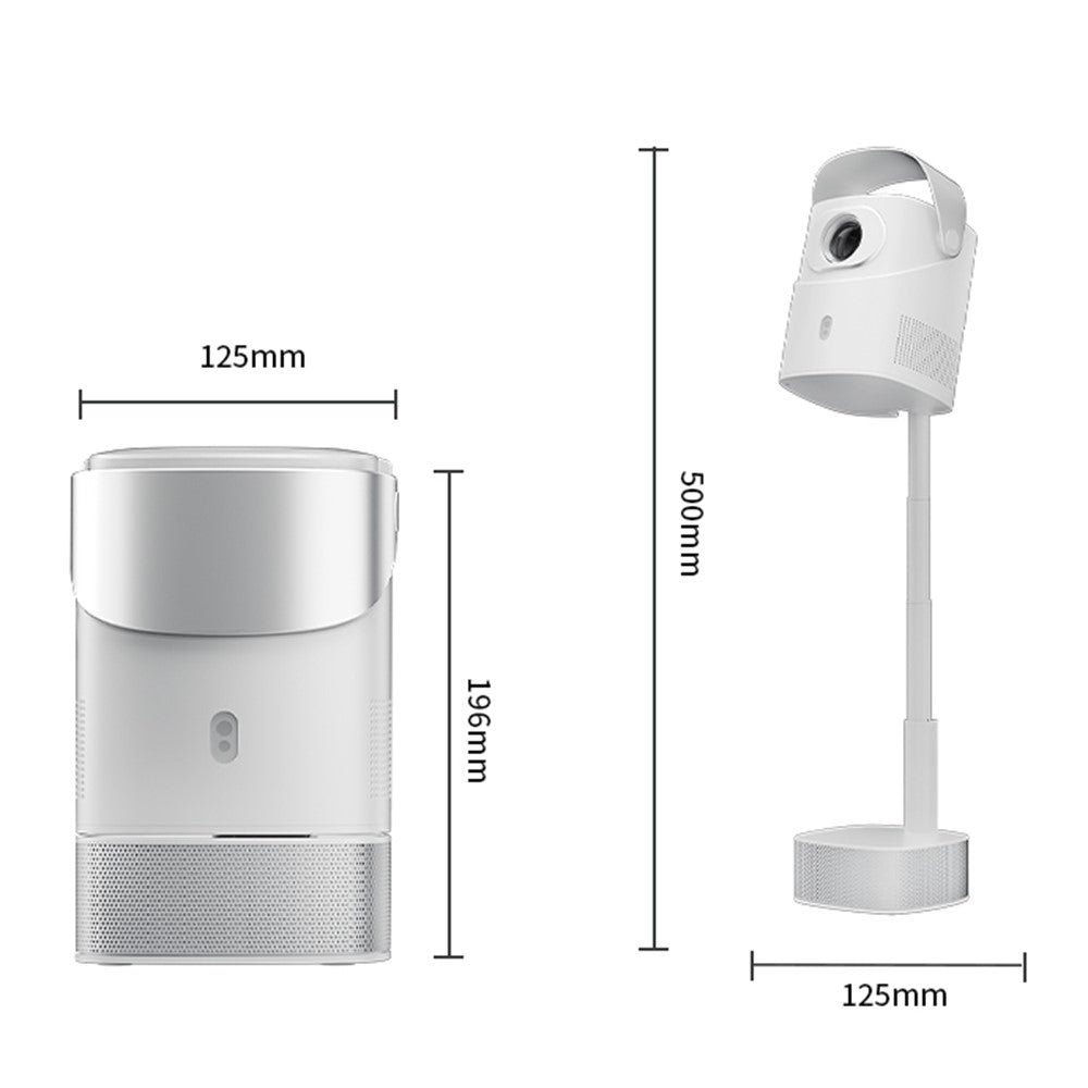 TS-9pro 1080P Projector with Hidden Bracket Auto Focus Keystone Correction Home Theater 1+8G
