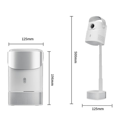 TS-9pro 1080P Projector with Hidden Bracket Auto Focus Keystone Correction Home Theater 1+8G