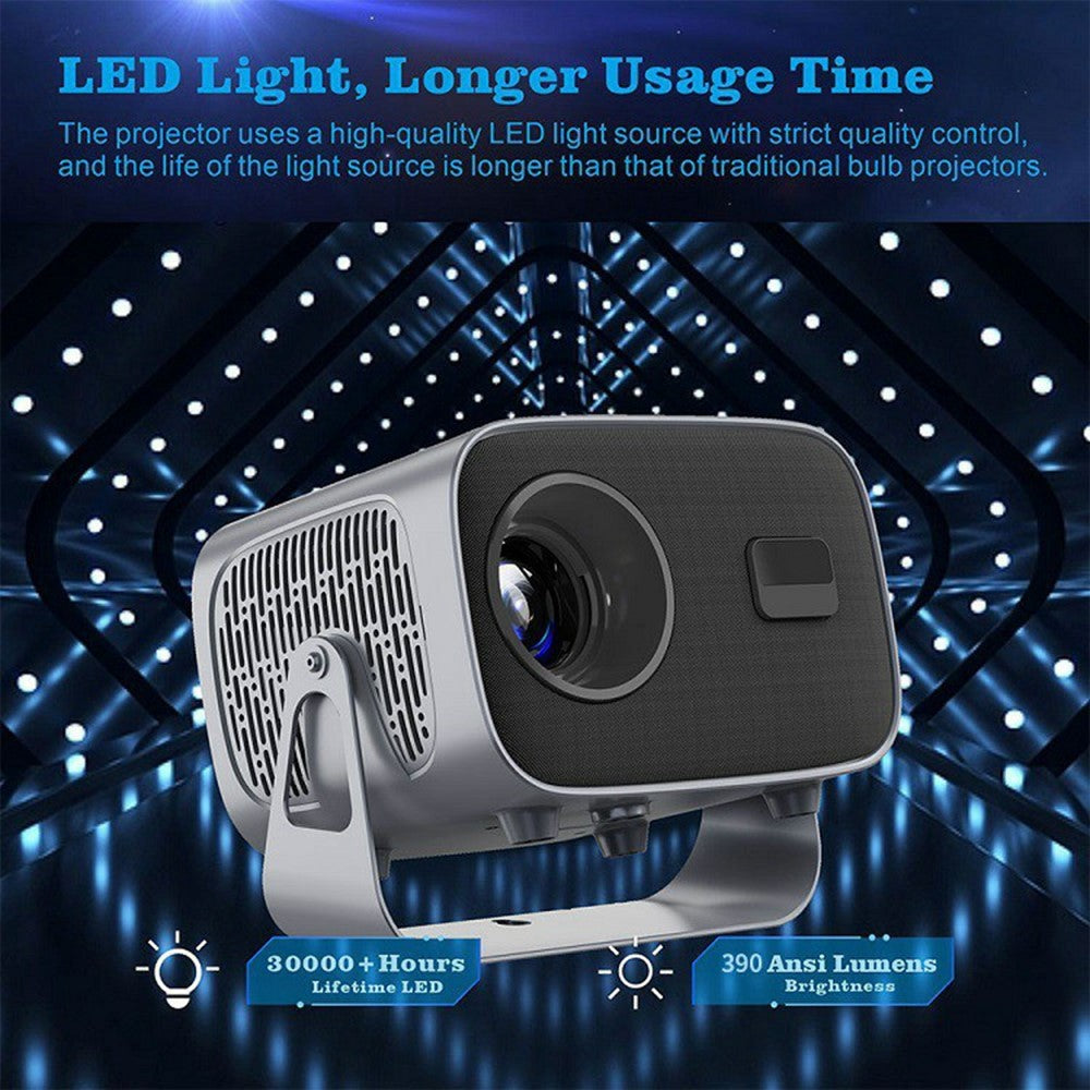 A10 720P (1280x720) Portable Projector Home Min Electric Focus Adjustment HD Projector