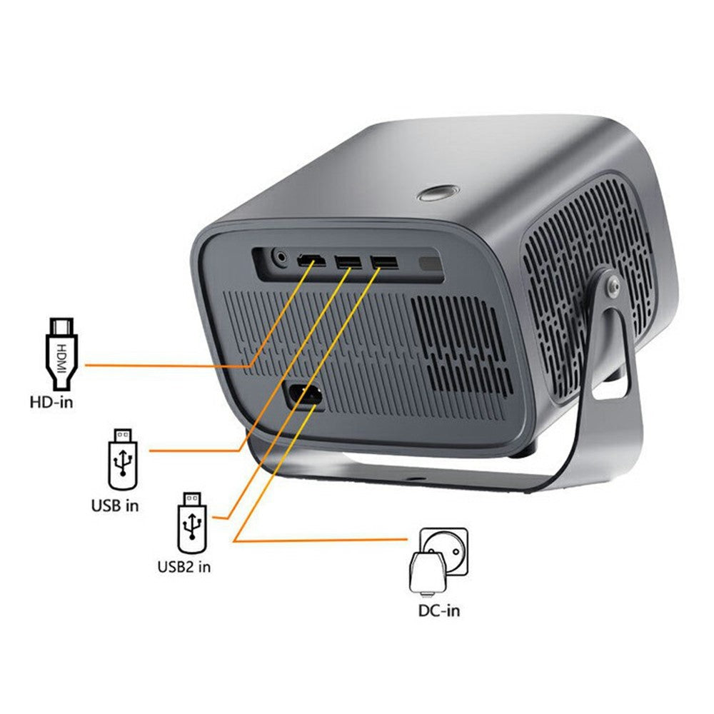 A10 720P (1280x720) Portable Projector Home Min Electric Focus Adjustment HD Projector