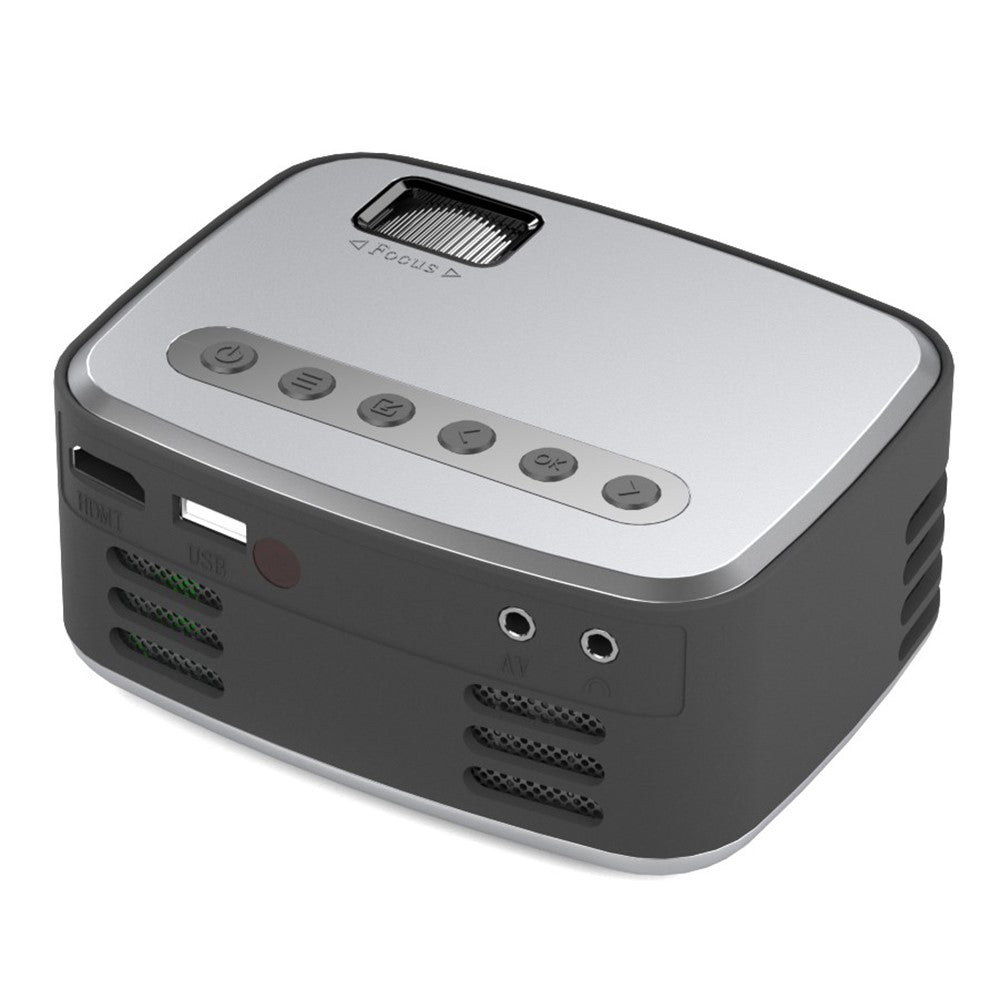T20 Mini LED Projector 1080P Home Theater Media Player Video Beamer Support TF Card U-Disk