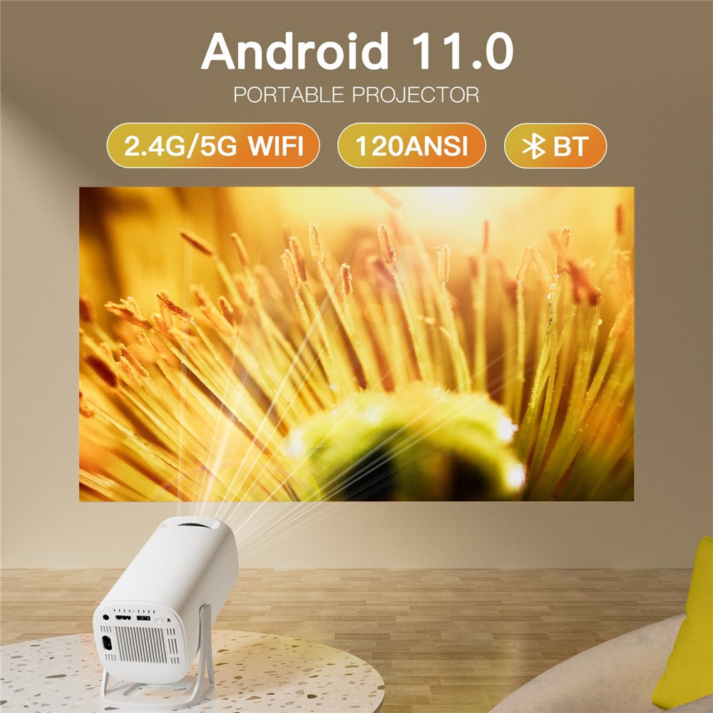 S40 Ultra Portable Projector Android Gaming Projector LED 1024x600P 120 ANSI Lumens 30-100 Inch Screen