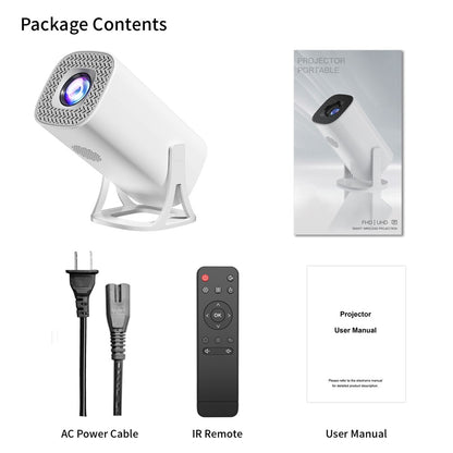 S40 Ultra Portable Projector Android Gaming Projector LED 1024x600P 120 ANSI Lumens 30-100 Inch Screen