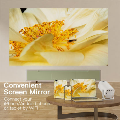 S40 Ultra Portable Projector Android Gaming Projector LED 1024x600P 120 ANSI Lumens 30-100 Inch Screen