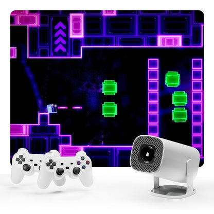 S40 Ultra Portable Projector Android Gaming Projector LED 1024x600P 120 ANSI Lumens 30-100 Inch Screen