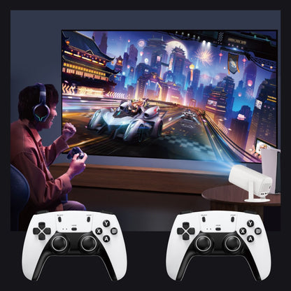P30Plus Portable Gaming LED Projector 1280x720P 150 ANSI Lumens Android 14 Game Projector
