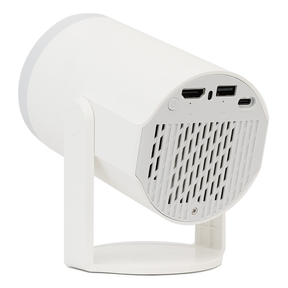 Turn 1 Android 14 Short Throw Projector Portable Home Theater Projector 720P HD 200 ANSI Lumens
