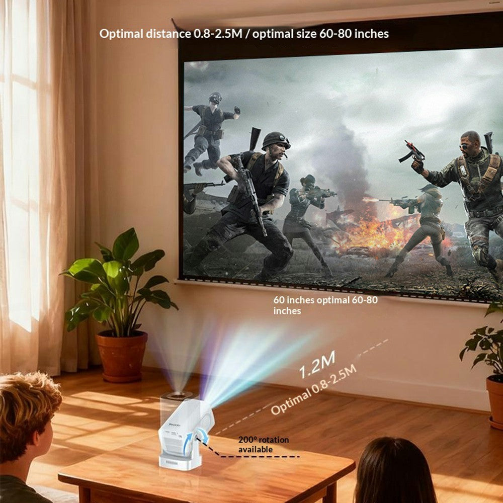 YESIDO TV16 1080P Projector Auto Focus Bluetooth-Compatible 5.4 Smart Home Theater System