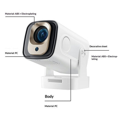 YESIDO TV16 1080P Projector Auto Focus Bluetooth-Compatible 5.4 Smart Home Theater System