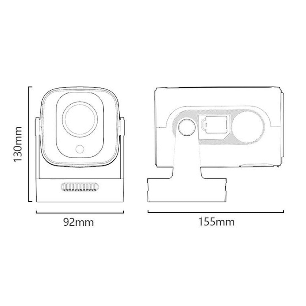YESIDO TV16 1080P Projector Auto Focus Bluetooth-Compatible 5.4 Smart Home Theater System