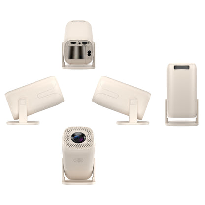 V5 Smart Video Projector Android 14 Automatic Keystone Correction WiFi / Bluetooth-compatible Mini Home Theater, 1+8GB