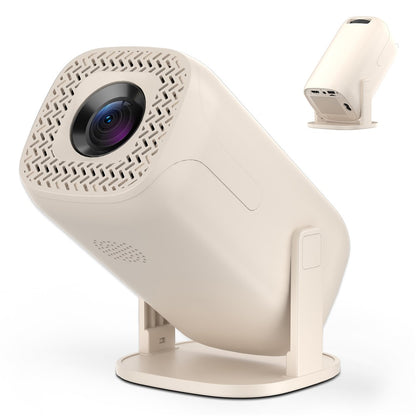 V5 Smart Video Projector Android 14 Automatic Keystone Correction WiFi / Bluetooth-compatible Mini Home Theater, 1+8GB