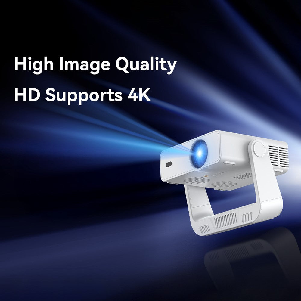 IMC880 Portable 4K Projector WiFi 6 BT 5.0 200 ANSI Lumens Android 14 Mini Projector, 1+8GB