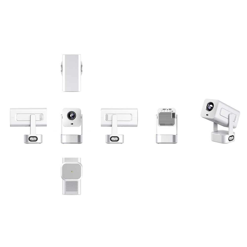 IMC360 LCD Projector 320 ANSI Lumen 1080P WiFi 6 Android 11 1GB+8GB Autofocus Projector for Home Theater, Single Speaker