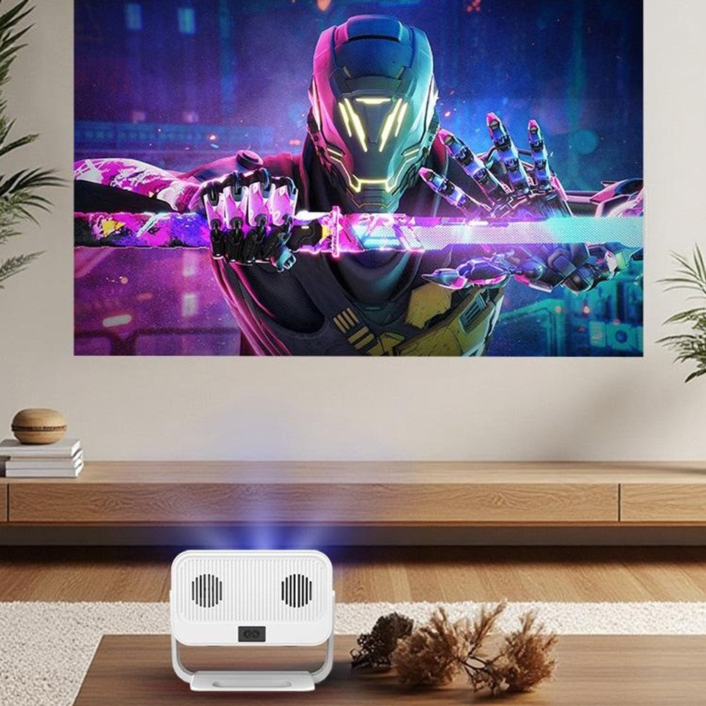 IMC660 1GB+8GB Projector 1080P HD Android WiFi Autofocus Projector for Home Office Cinema Movies