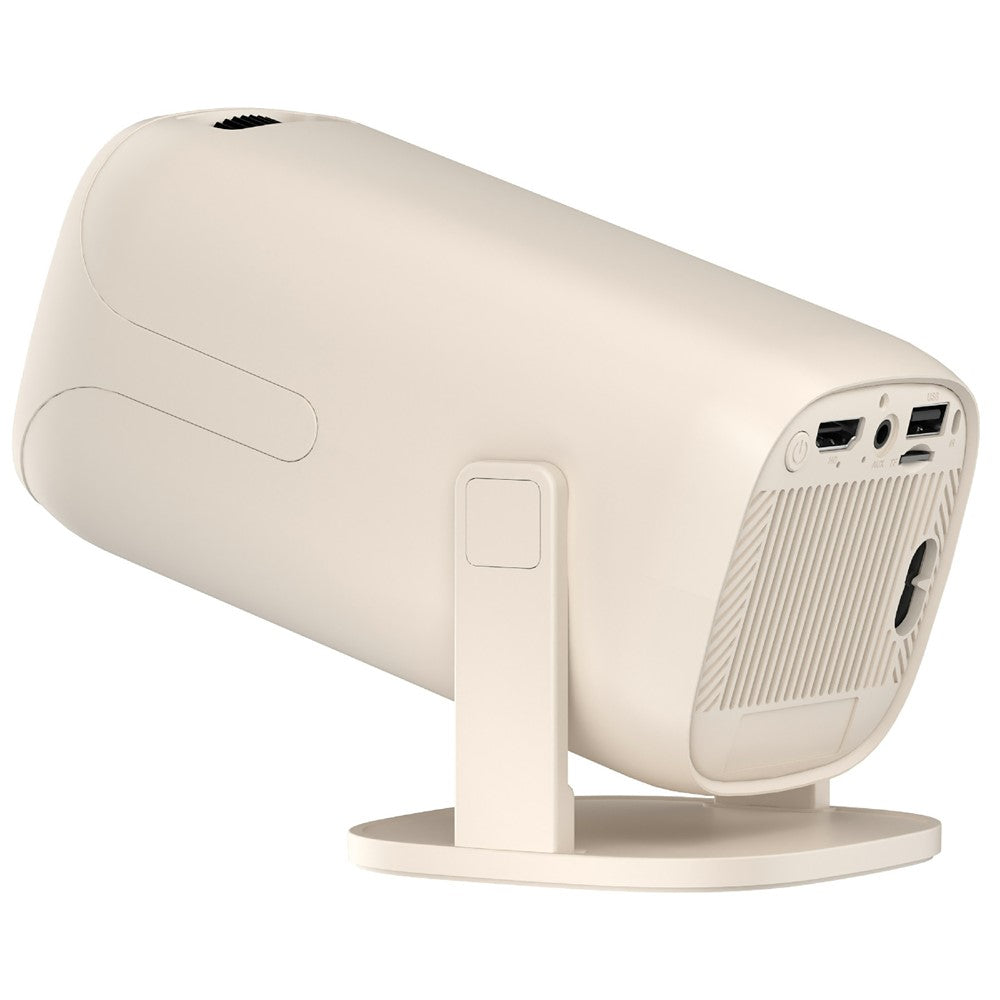 V2-Collita Mini Projector Allwinner H135 Android 14.0 200 Lumens HD 4K Support 180° Projection for Home Entertainment