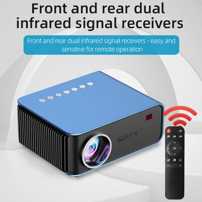 T4 Portable Mini Projector WiFi Mobile Phone Screen Mirroring Home Theater LED Video Projector