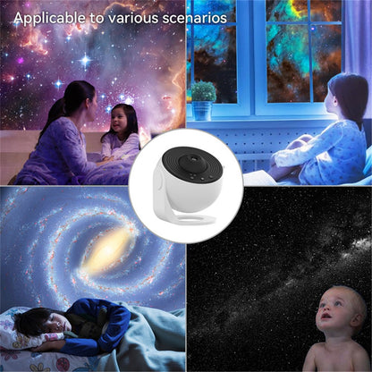 LED Star Projector Galaxy Night Light Rotating Nebula Projector Lamp Living Room Decor