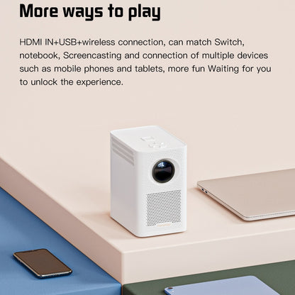 S30MAX Portable Mini Projector WiFi Bluetooth-compatible HD Video Home Theater LED Projector
