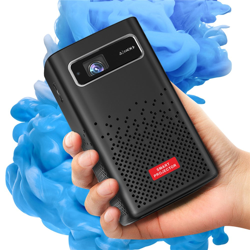 C900 Android 9.0 WiFi Mini DLP Projector 960x540P High Definition Pocket Home Theater