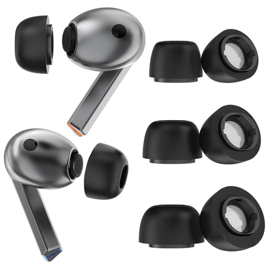 AHASTYLE WG168 3 Paar Ohrstöpsel aus Silikon für Samsung Galaxy Buds3 Pro