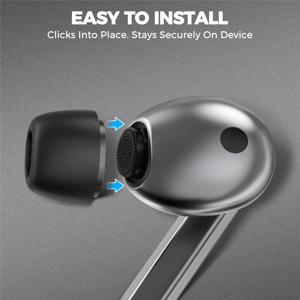 AHASTYLE WG168 3 Paar Ohrstöpsel aus Silikon für Samsung Galaxy Buds3 Pro