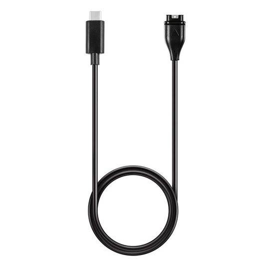 Ladekabel 1m für Garmin Fenix, Forerunner, Vivoactive, Venu - USB-C Smartwatch-Ladegerät