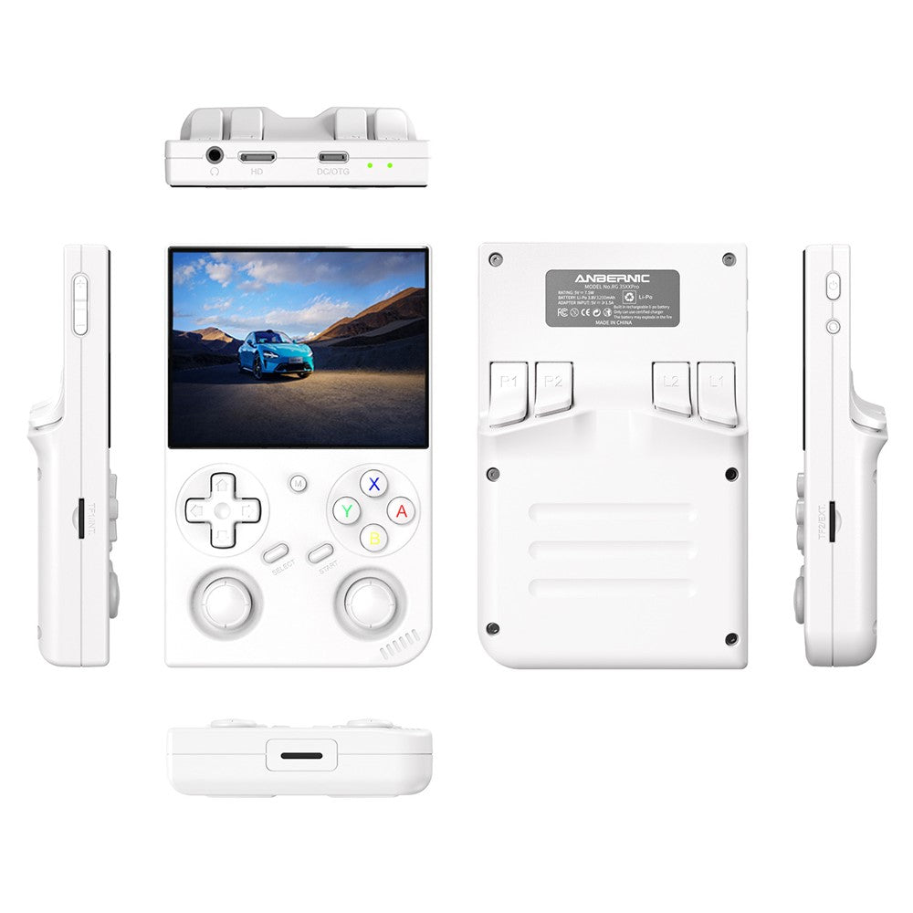 ANBERNIC RG35XX Pro 64GB Handheld Game Konsole mit WiFi & Wireless Controller, HD TV-Anschluss