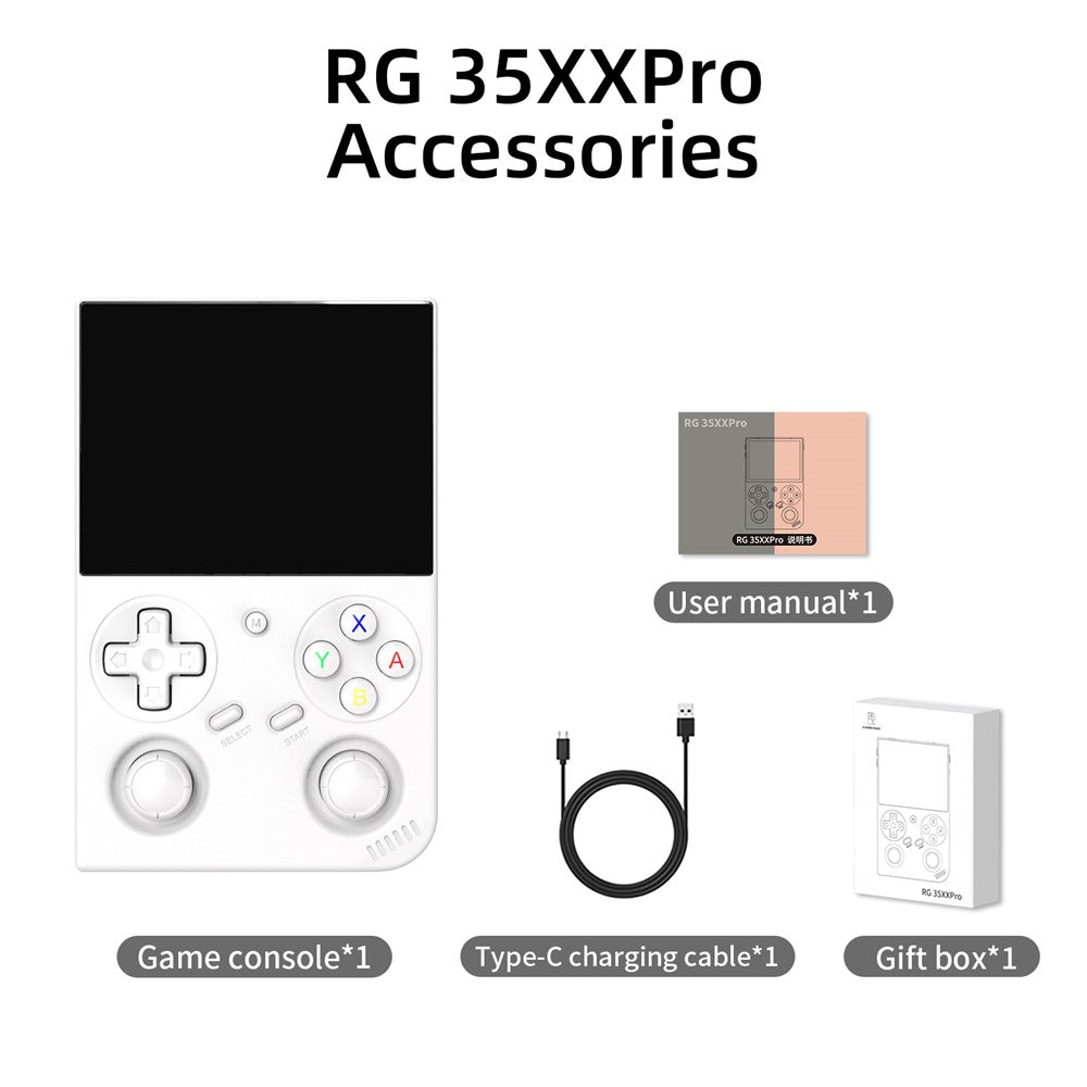 ANBERNIC RG35XX Pro 64GB Handheld Game Konsole mit WiFi & Wireless Controller, HD TV-Anschluss