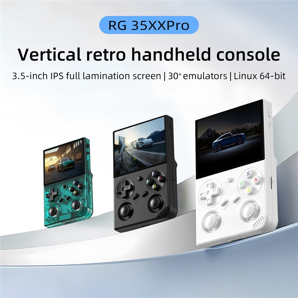 ANBERNIC RG35XX Pro 64GB Handheld Game Konsole mit WiFi & Wireless Controller, HD TV-Anschluss