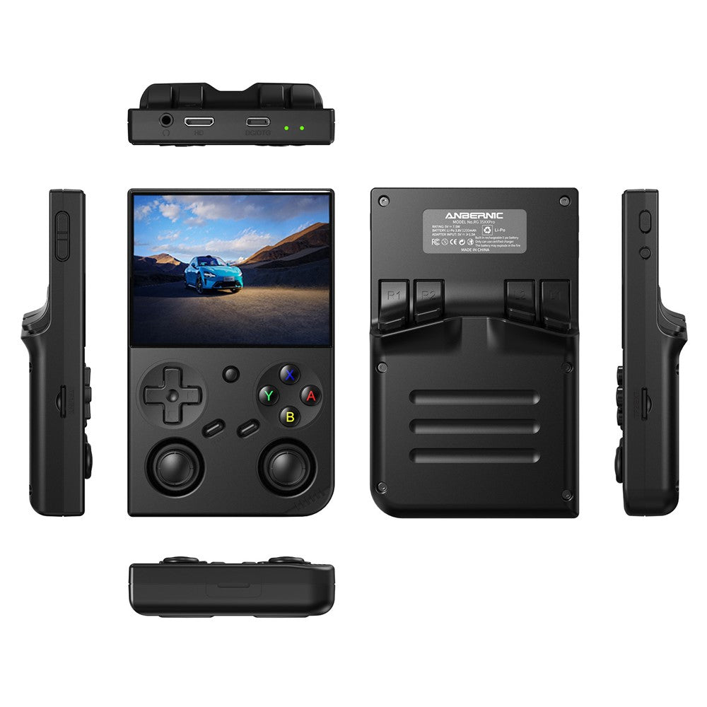 ANBERNIC RG35XX Pro 64GB Handheld Game Konsole mit WiFi & Wireless Controller, HD TV-Anschluss
