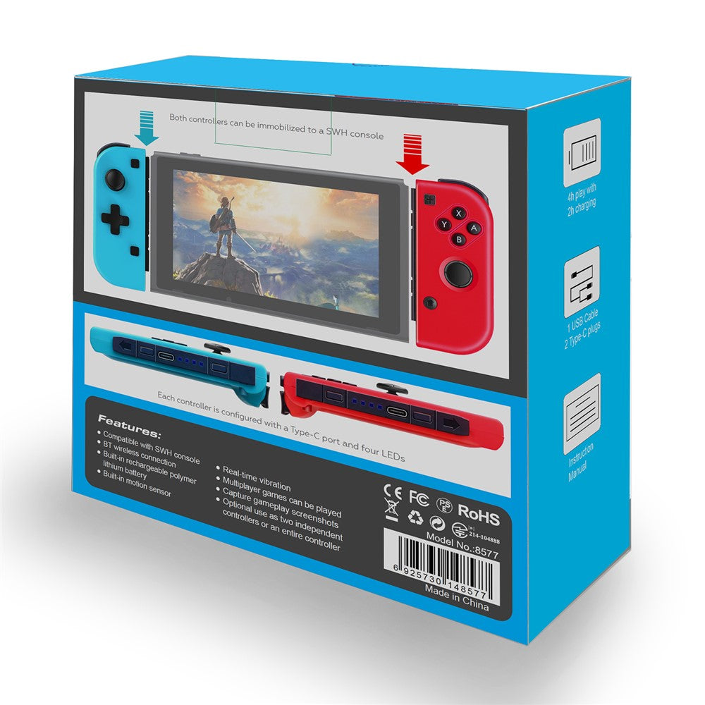 8577 Wireless Bluetooth Controller für Nintendo Switch - Links & Rechts