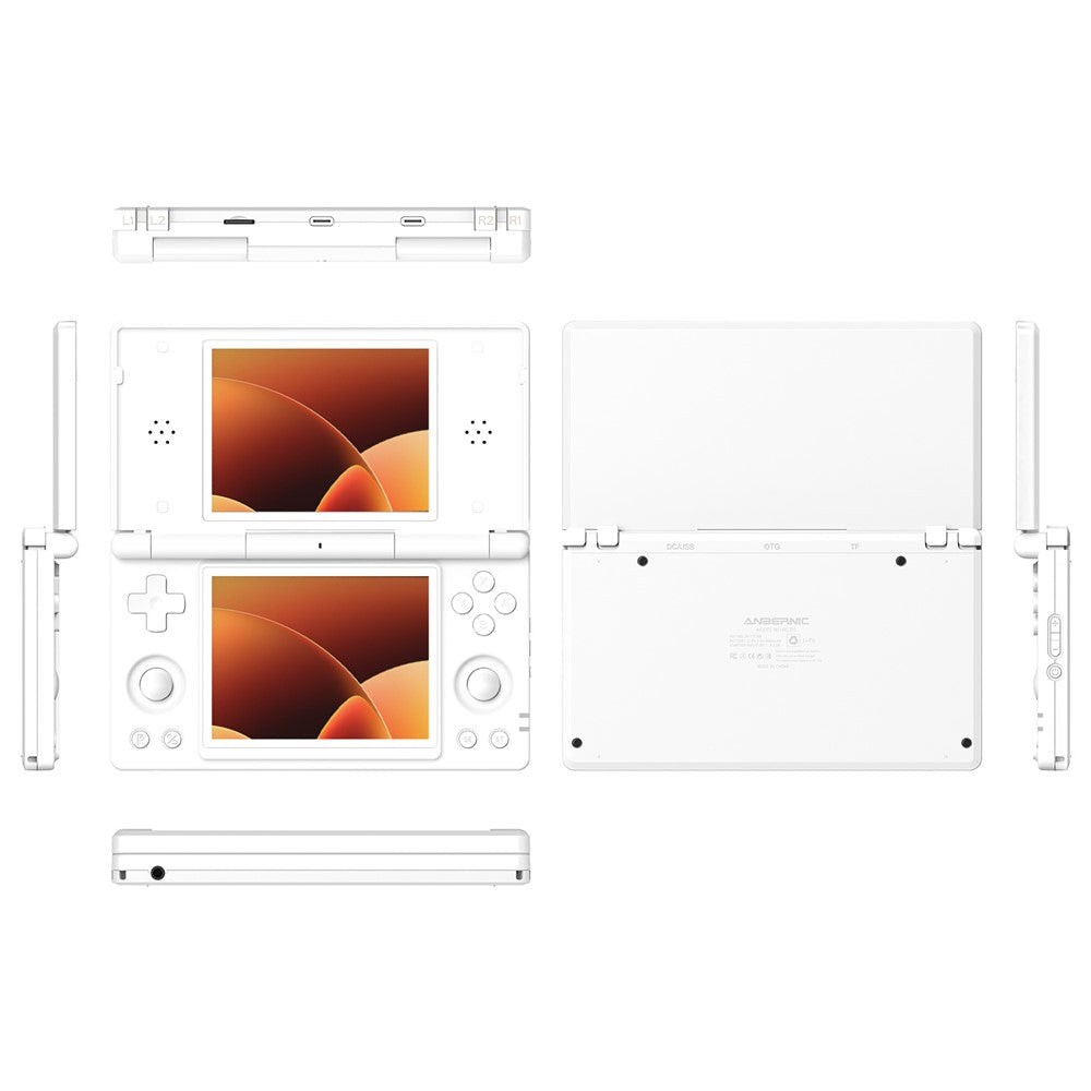 ANBERNIC 128G RG DS Handheld-Konsole Retro Arcade Android mit Dual IPS Screens