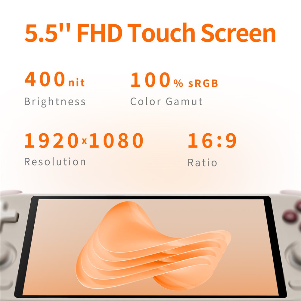 MANGMI AIR X Retro Handheld Konsole 4GB+64GB 5.5 Zoll IPS Android 14