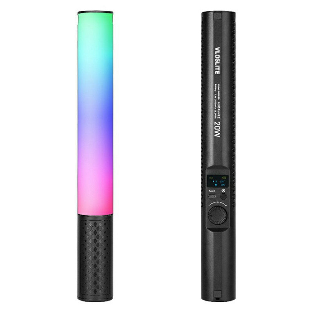 VLOGLITE B20RGB Handheld RGB Photography Light Stick 20 Modes 1800K